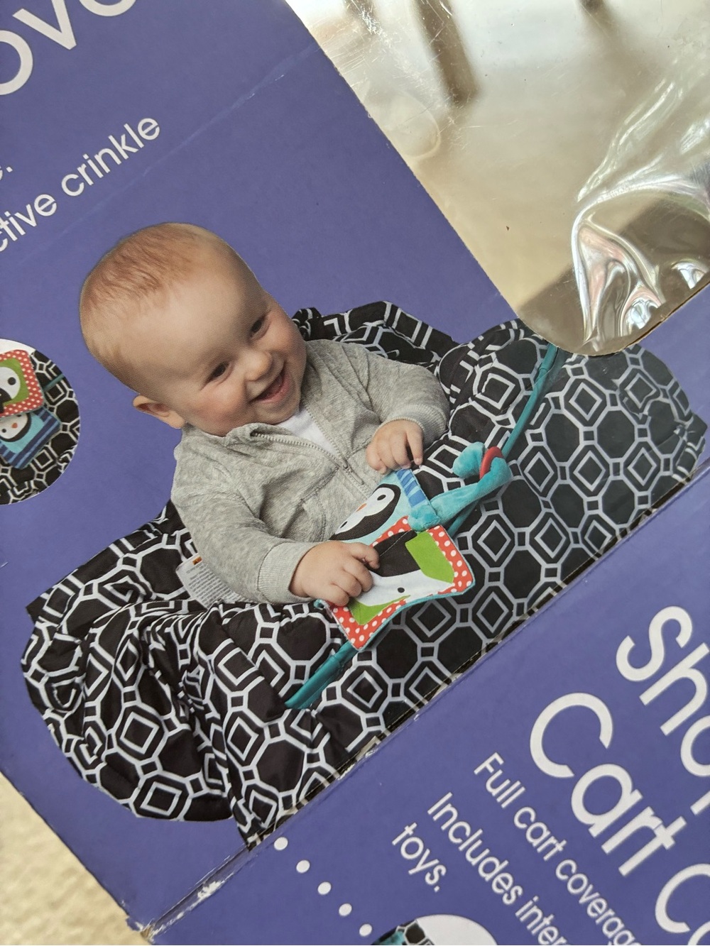 BRAND New in the box, BOPPY! Keep your infant HEALTHY AT THE Grocery Store! 👶🍼👶